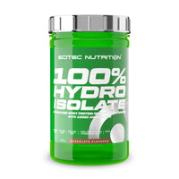 100% Hydro Isolate envase de 700g suplemento de proteína hidrolizada de suero de la marca Scitec Nutrition