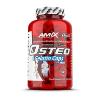 Osteo Gelatin Caps presentación de 200 cápsulas en la sección de fórmulas para mejora articular de la marca Amix Nutrition