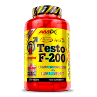 Testo F-200 de 250 tabletas de la marca AmiXpro® series de la categoría complejos testosterona