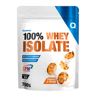 100% Whey Isolate bote de 700g por Quamtrax - proteína de aislado de suero isolate