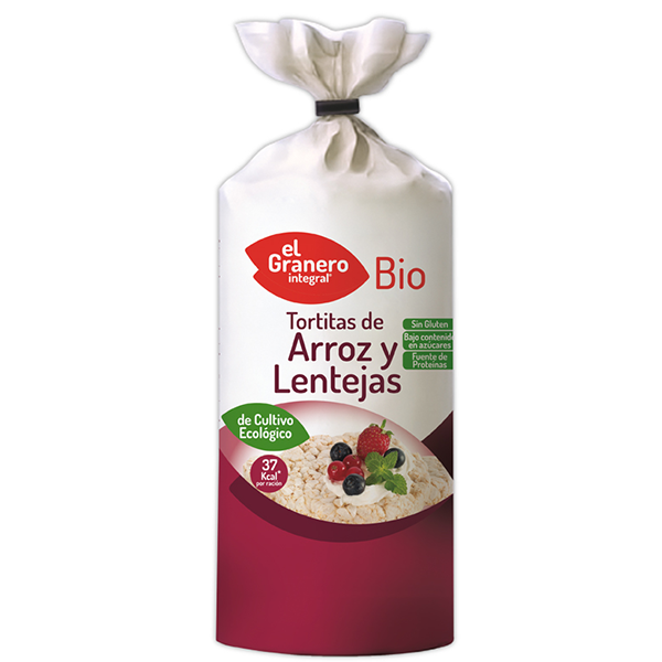 Galettes de riz et de lentilles biologiques d'El Granero Integral - El Granero Integral 0