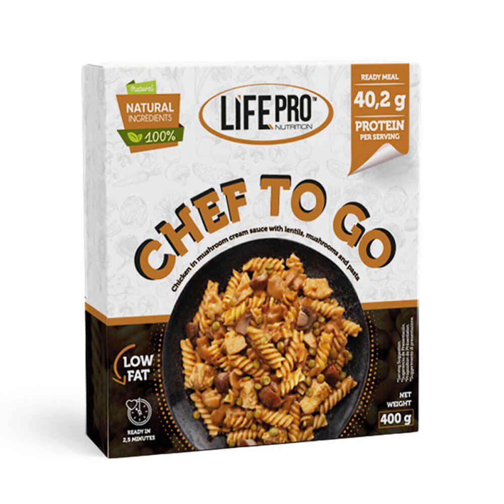 Chef To Go bote de 400g de la marca LifePRO suplemento de alimentaciÃ³n saludable