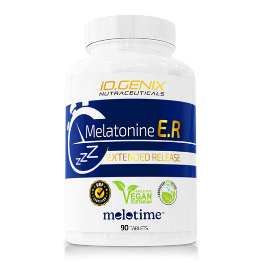 Mélatonine Iogenix à libération prolongée de la marque IO.Genix dans la collection Amélioration du sommeil