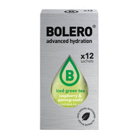 Caja de 12 Stick Bolero Iced Green Tea para 500ml presentación de 3g del fabricante Bolero de la categoría edulcorantes y sabori
