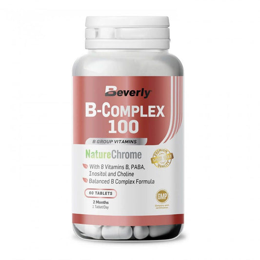 Complexe B 100 de Beverly Nutrition de la marque Beverly Nutrition dans la collection Complexes multivitaminés
