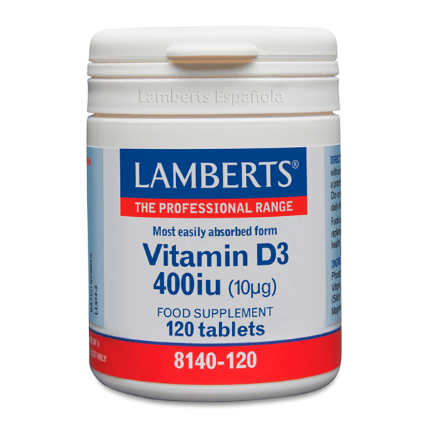 Vitamine D3 400UI 10µg de Lamberts - Lamberts 0