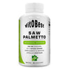 Saw Palmeto envase de 60 cápsulas vegetales de la sección prostata hecho por VitoBest