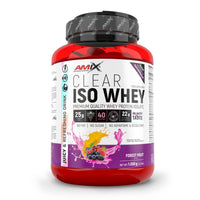 Clear Iso Whey en 1kg complemento alimenticio de proteína de aislado de suero isolate de Amix Nutrition
