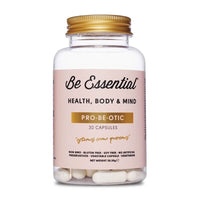 ProBeOtic de 30 cápsulas de la marca Be Essential en la categoría probioticos
