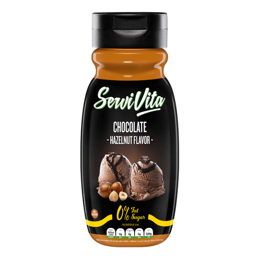Sirop de chocolat et de noisettes Servivita de la marque Servivita dans la collection Sauces et sirops