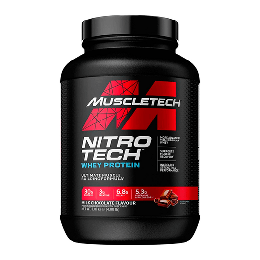 Protéine de lactosérum Nitro Tech de Muscletech de la marque Muscletech dans la collection Protéines de lactosérum