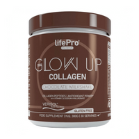 Glow Up Collagen bote de 300g de la marca LifePRO suplemento de colágeno
