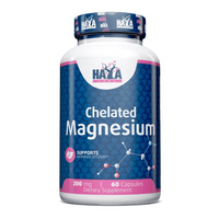 Magnesio Quelado 200mg en 60 cápsulas por Haya Labs