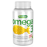 Omega 3 envase de 90 softgel de Quamtrax Essentials (Fuente Animal)