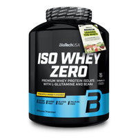 Iso Whey Zero bote de 1816g suplemento de la sección proteína de aislado de suero isolate hecho por Biotech USA