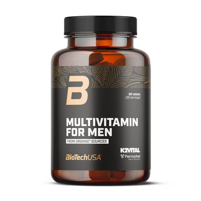 Multivitamines pour hommes (biologiques) de Biotech USA - Biotech USA 0