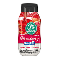 Sirope 0% envase de 330ml de Quamtrax (Salsas y Siropes Dulces sin Calorias)