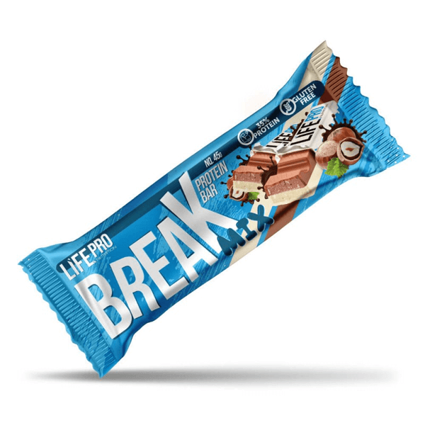 Barrita Break Mix bote de 45g suplemento de barritas de proteinas de LifePRO