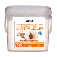 Harina de Avena Gourmet en 1.9 kg de la marca Weider - harina de avena dulce