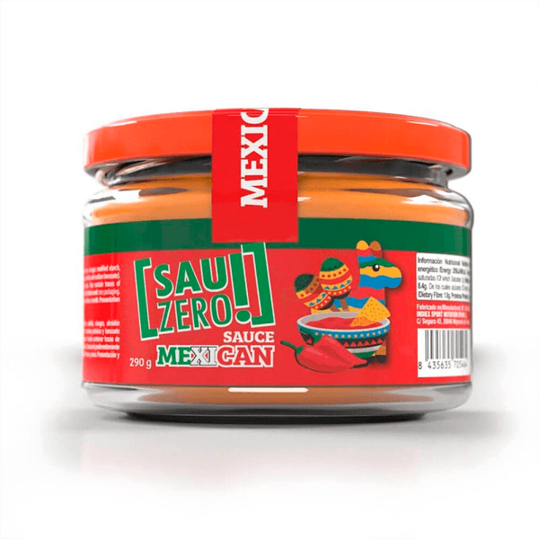 Salsa Sauzero Dip Sauce en 290g de la marca LifePRO complemento alimenticio de salsas saladas sin calorias