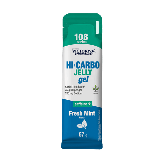 Gel Hi Carbo Jelly Gel avec Caféine 1:0,8 Series de Victory Endurance de la marque Victory Endurance dans la collection Endurance de la victoire
