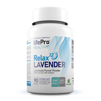 Relax Lavender presentación de 90 cápsulas veganas en la sección de anti-estrés de LifePRO