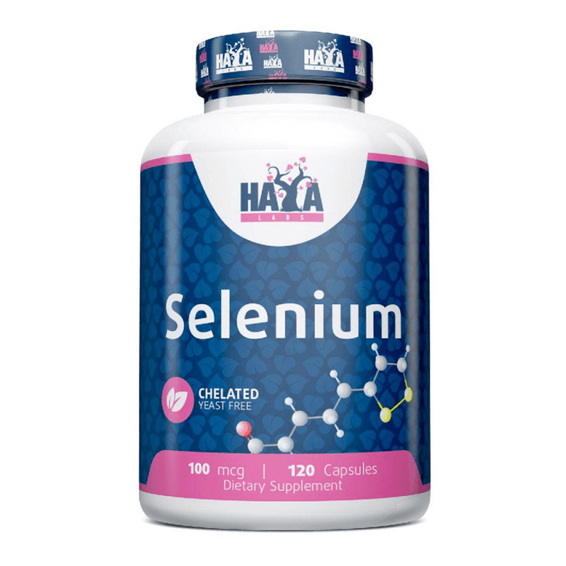Sélénium chélaté sans levure Haya Labs 100 mcg - Haya Labs 0