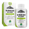 Ginkgo Biloba envase de 60 cápsulas de la marca VitoBest (Mejora General)