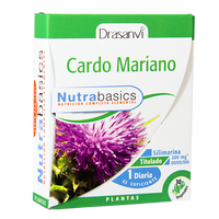 Cardo Mariano envase de 30 cápsulas vegetales de la marca Drasanvi (Mejora General)