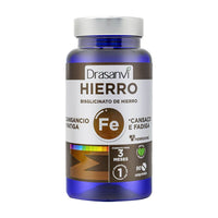 Mineral Bisglicinato de Hierro Ferrochel envase de 90 tabletas complemento alimenticio de minerales de Drasanvi
