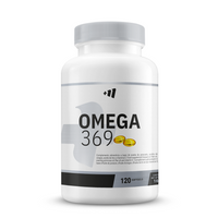 Omega 369 presentación de 120 softgels por Masmusculo Supplements