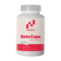 Beta Caps Beta Alanina bote de 100 cápsulas por Nutrisport suplemento de la sección beta-alanina