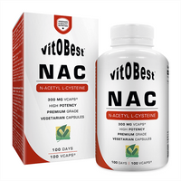 NAC envase de n-acetyl l-cysteine del fabricante VitoBest (AntiCortisol)