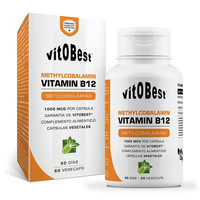 Méthylcobalamine Vitamine B12 1000Mg de VitoBest