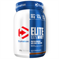 Elite Whey envase de 908 g del fabricante Dymatize (Proteina de Suero Whey)