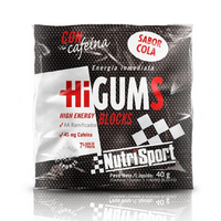 Higums Blocks con Cafeína bote de 40g por Nutrisport en la categoría energéticos