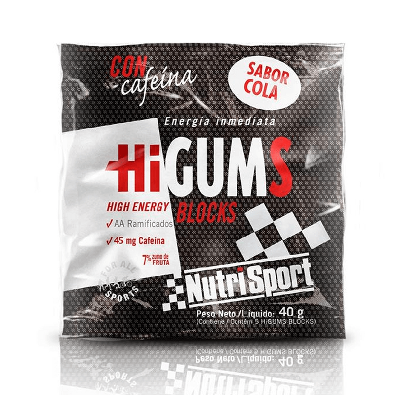 Higums Blocks con Cafeína de Nutrisport - Nutrisport 1