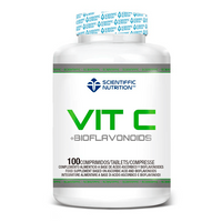 Vitamina C + Bioflavonoides bote de 100 tabletas hecho por Scientiffic Nutrition