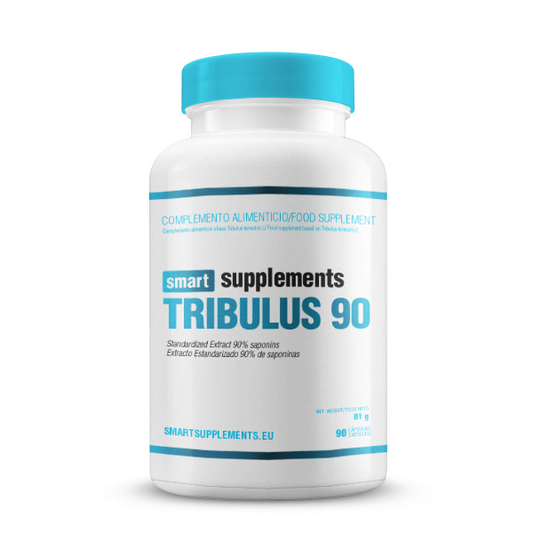 Tribulus 90 750 mg de Smart Supplements de la marque Smart Supplements dans la collection précurseurs hormonaux naturels