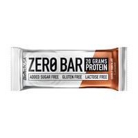 Barrita Zero Bar envase de 50g de Biotech USA (Barritas de Proteinas)