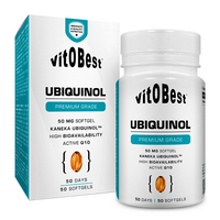 Ubiquinol de 50 softgels del fabricante VitoBest (Antioxidantes)