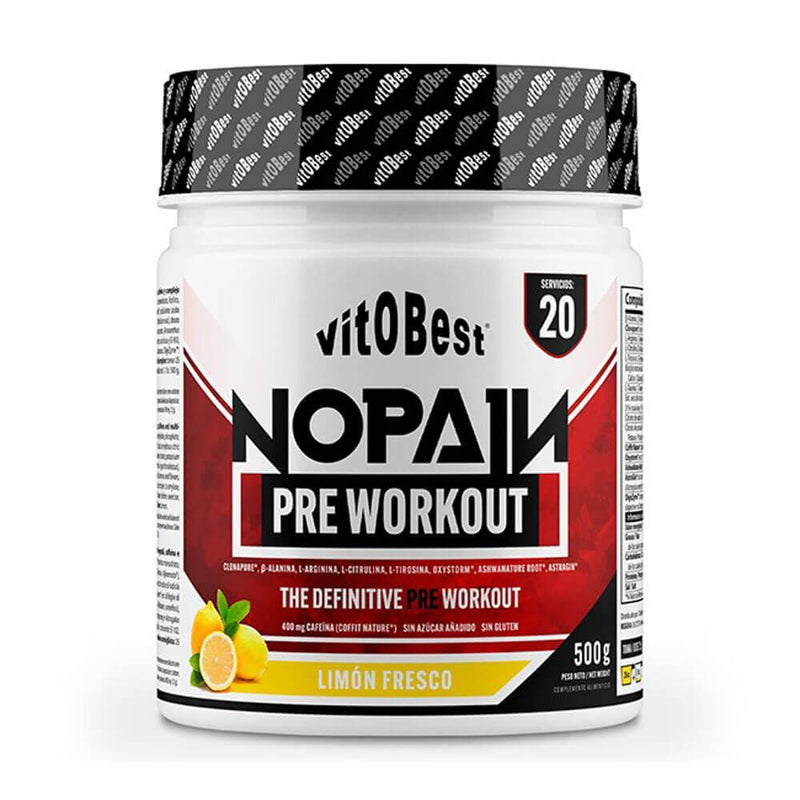 NoPain Pré-Workout de Vitobest - VitOBest 1