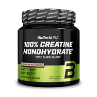 100% Creatina Monohidrato presentación de 300g hecho por Biotech USA
