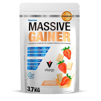 Massive Gainer en 3,7kg en la sección de ganadores de peso con proteína del fabricante Quamtrax