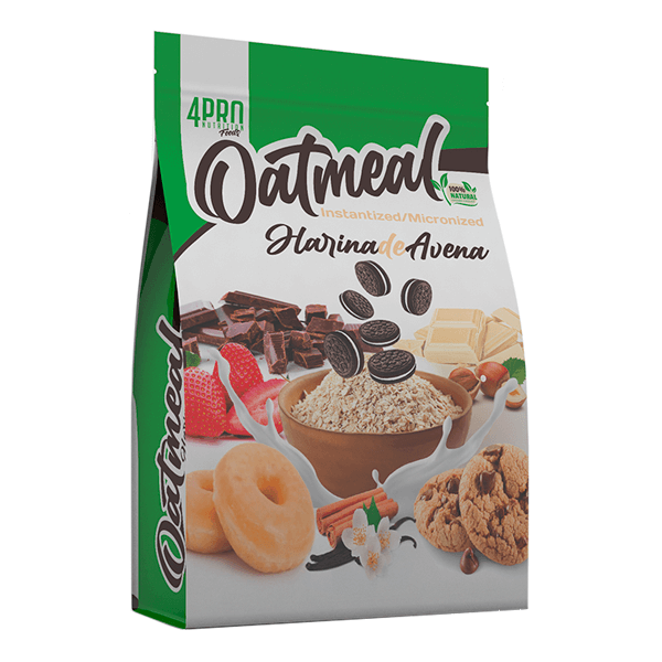 Harina de Avena de 1kg de la marca 4PRO Nutrition