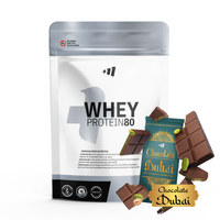 Whey Protein80 bote de 1kg hecho por Masmusculo Supplements - proteina de suero whey