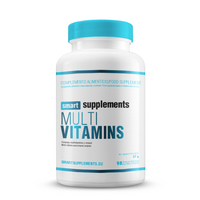 Multi Vitaminas envase de 90 cápsulas vegetales de Smart Supplements - complejos multivitaminicos