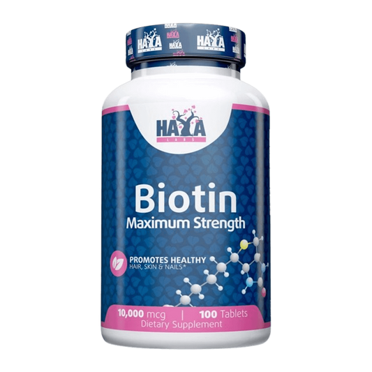 Biotine à concentration maximale 10 000 mcg de Haya Labs de la marque Haya Labs dans la collection Biotine