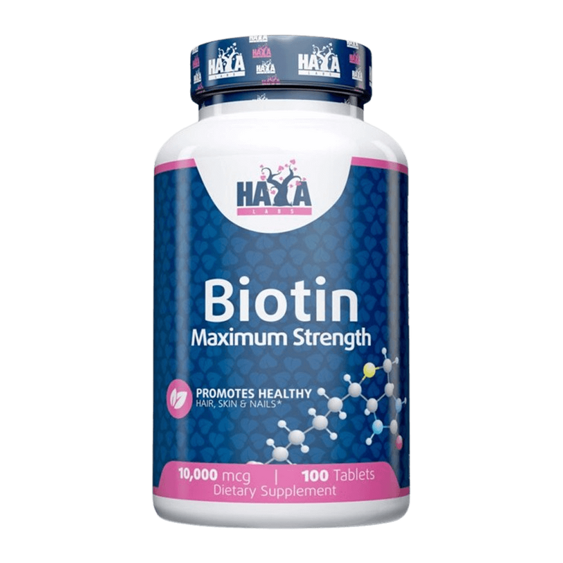 Biotine à concentration maximale 10 000 mcg de Haya Labs - Haya Labs 0