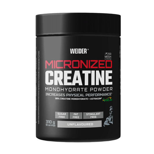 Créatine micronisée 200 mesh avec Astragin de Weider de la marque Weider dans la collection monohydrate de créatine